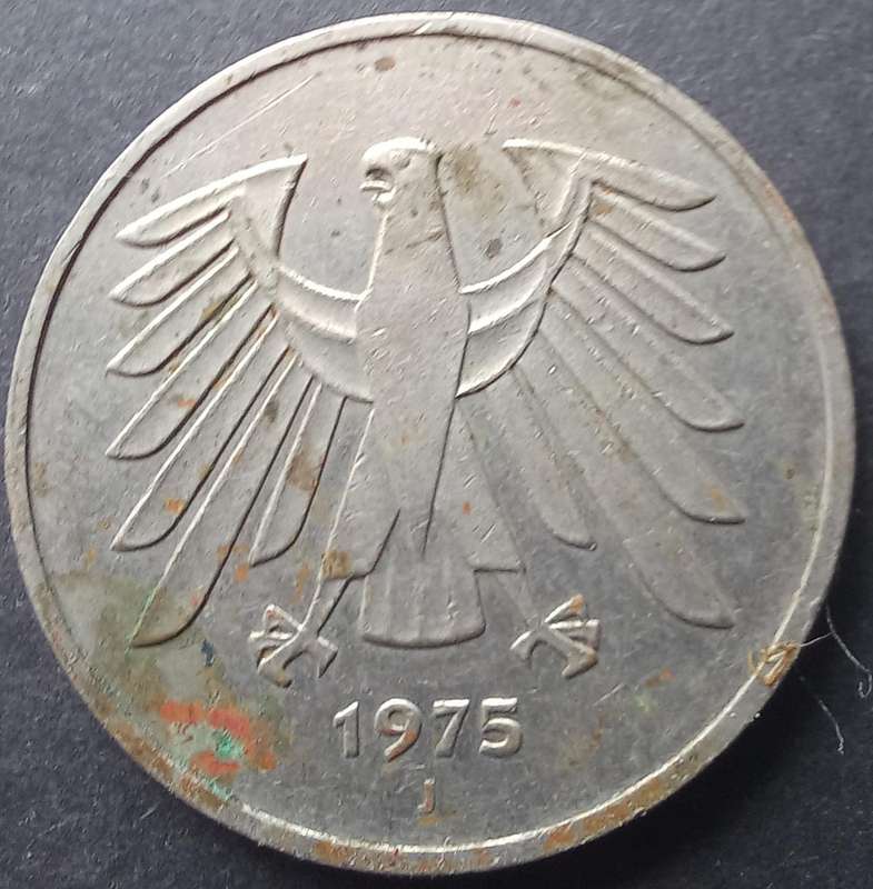 Germany 1975 5 Mark