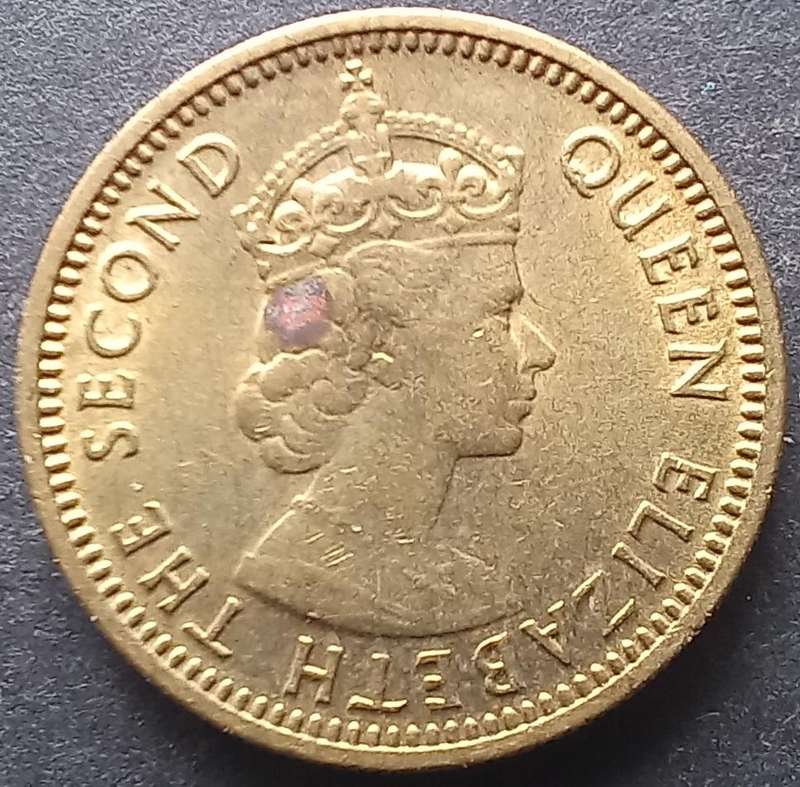Hong Kong 1971 5 Cents