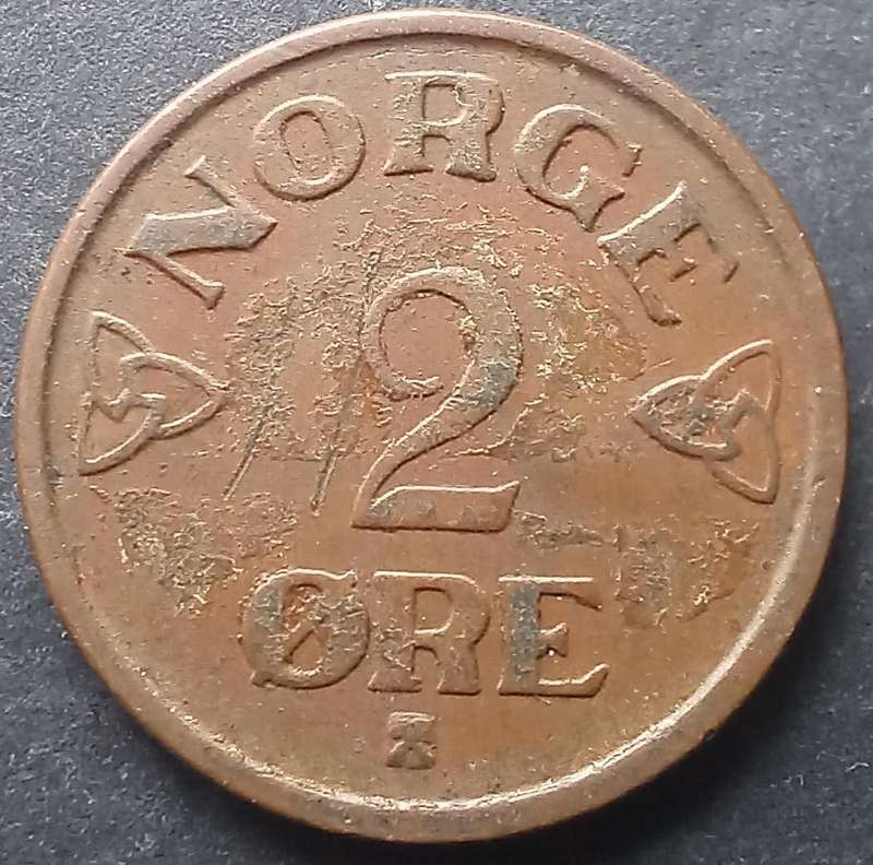 Norway 1953 2 Ore