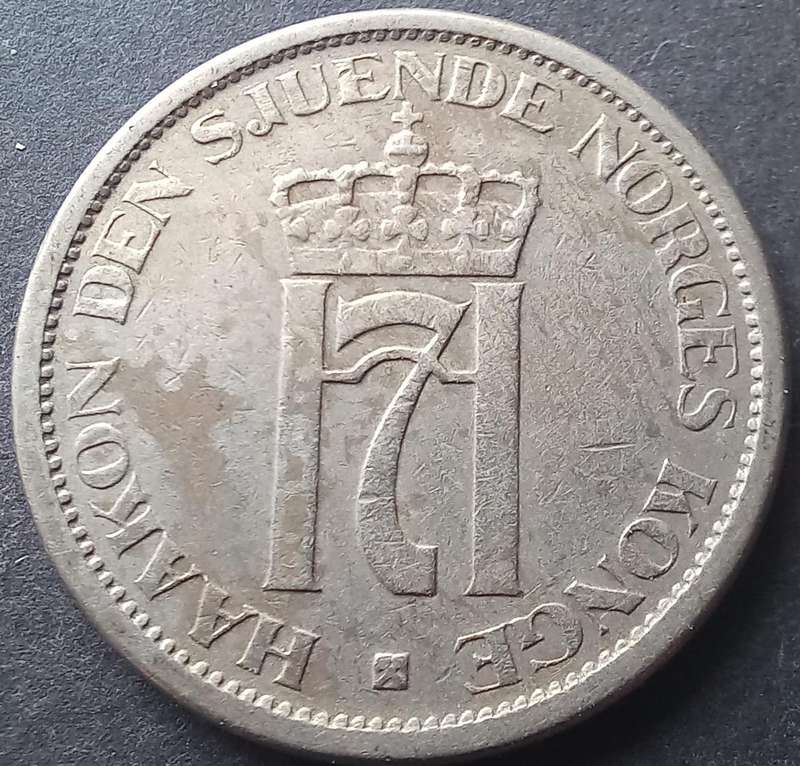 Norway 1951 1 Krone