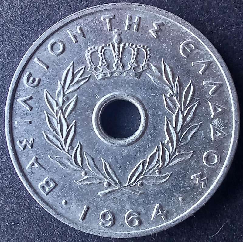 1964 Greece 20 Lepta