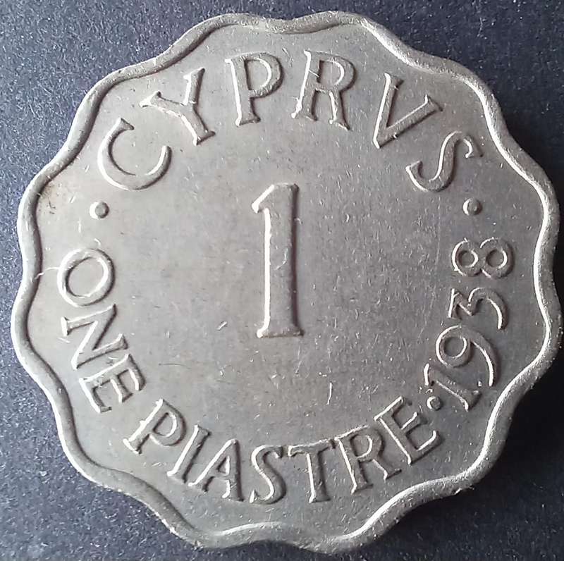 Cyprus 1 Piastre 1938