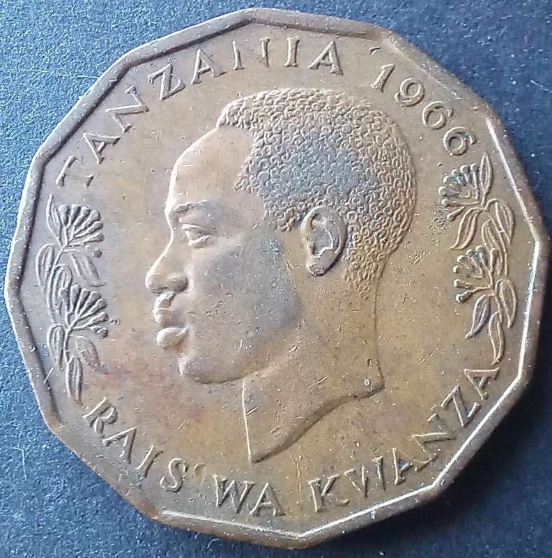 Tanzania 5 Senti 1966