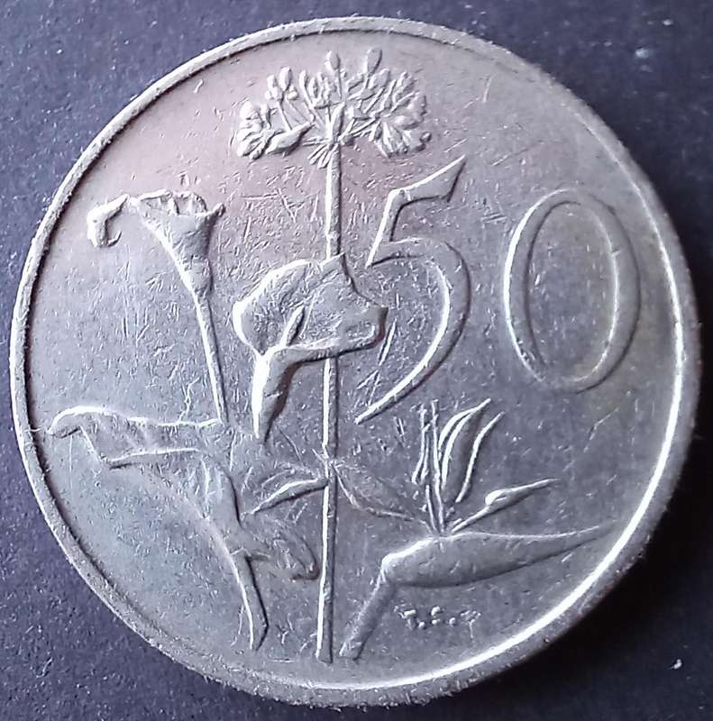 RSA 50 cent 1989