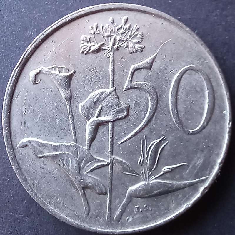 RSA 50 cent 1987