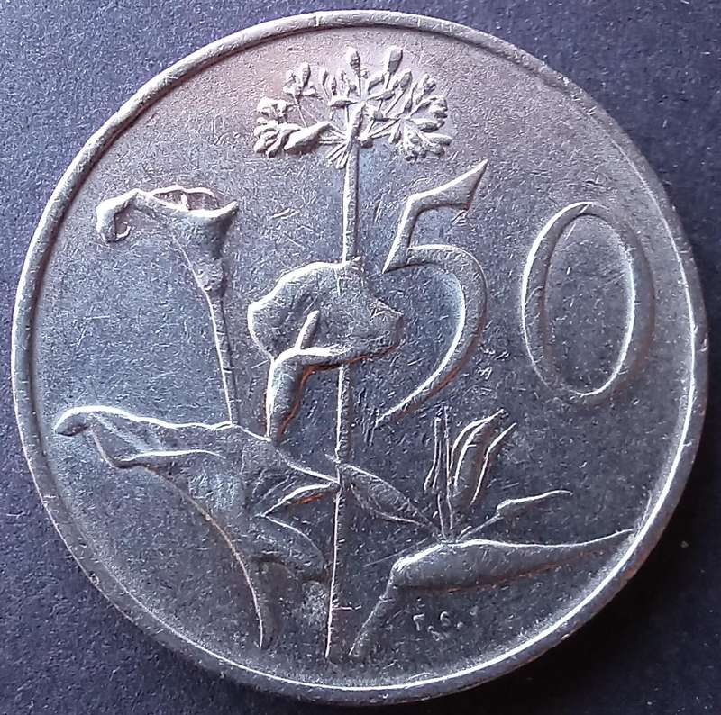 RSA 50 cent 1985