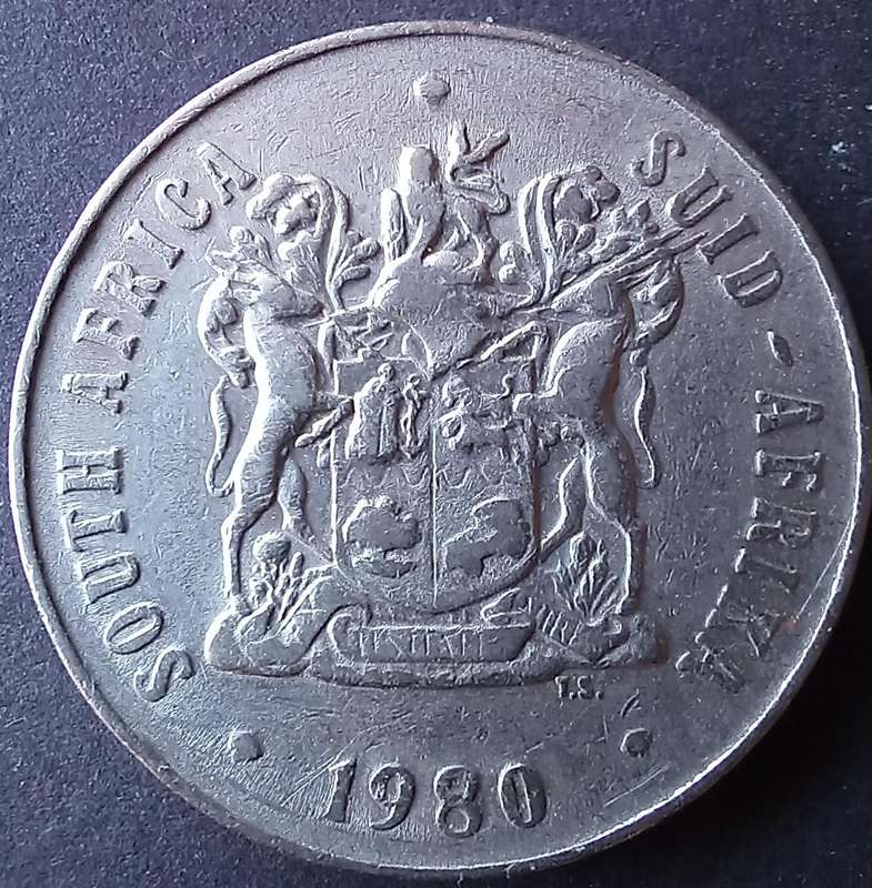 RSA 50 cent 1980