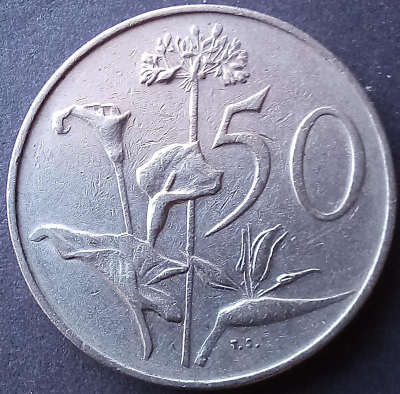 RSA 50 cent 1980