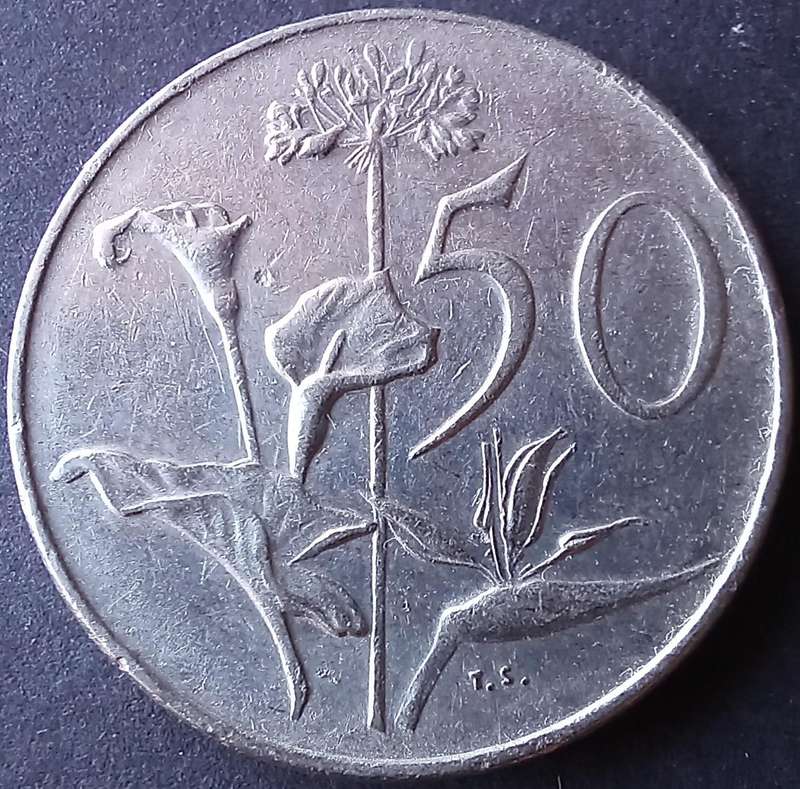 RSA 50 cent 1978