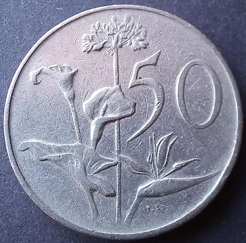 RSA 50 cent 1975