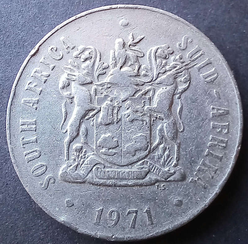 RSA 50 cent 1971