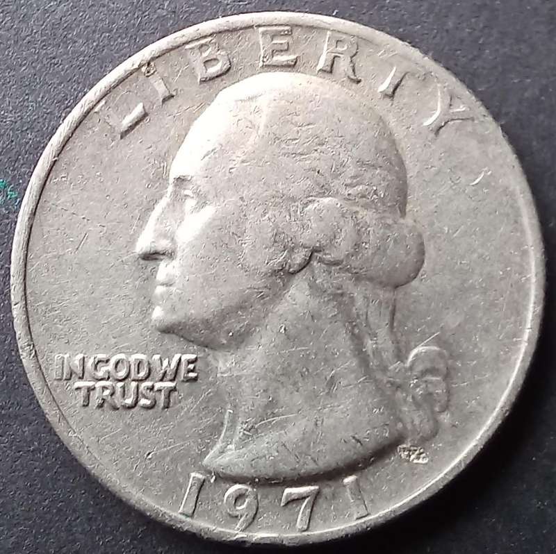 USA Quarter Dollar 1971