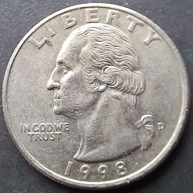 USA Quarter Dollar 1998