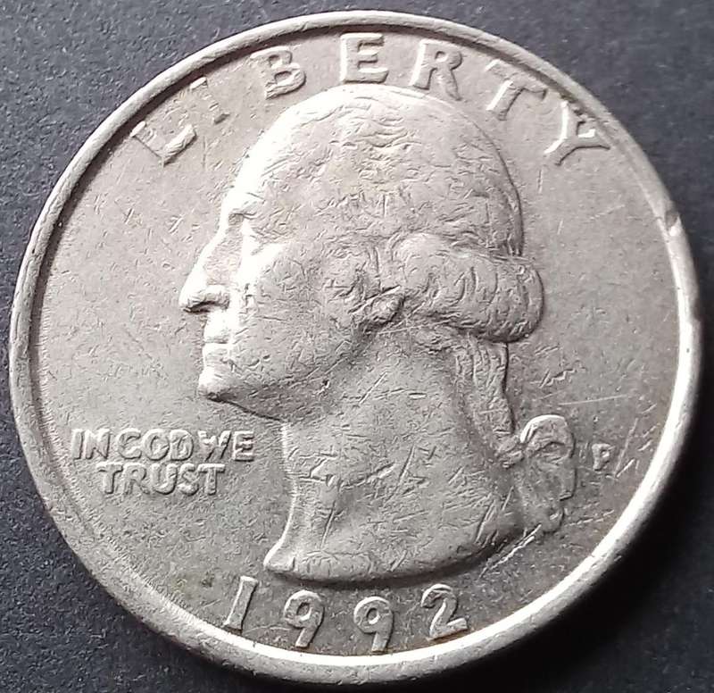 USA Quarter Dollar 1992