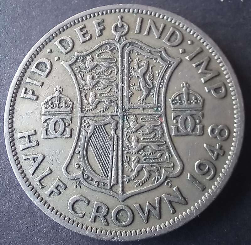 1948 Great Britain Half Crown