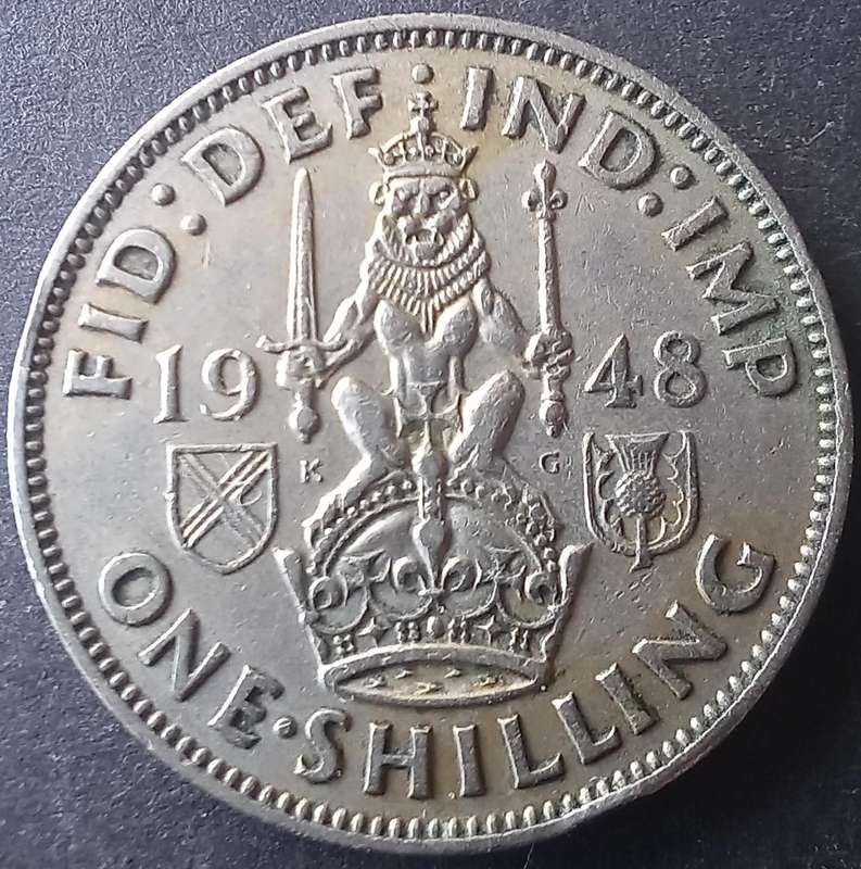 1948 Great Britain 1 Shilling