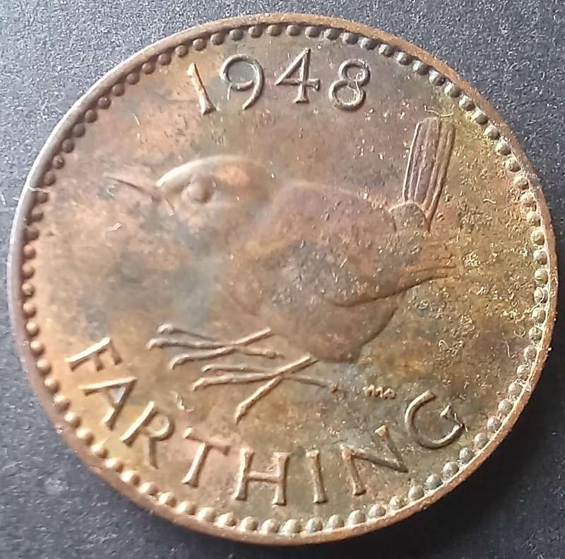 1948 Great Britain Farthing