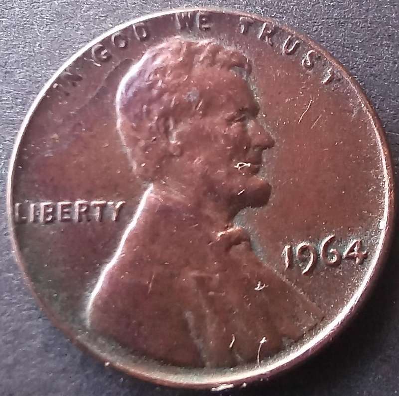 USA 1 Cent 1964