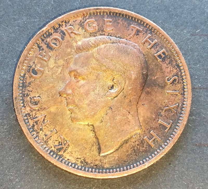 New Zealand 1950  Penny
