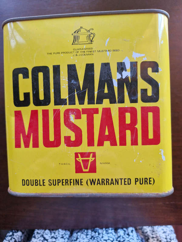 Mustard Tin