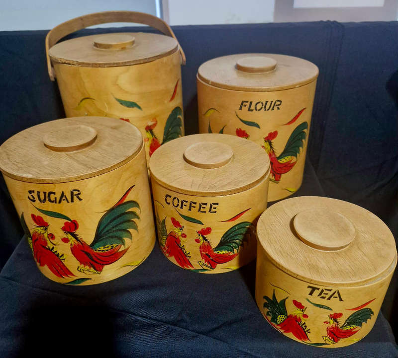 Vintage Kitchen Canisters