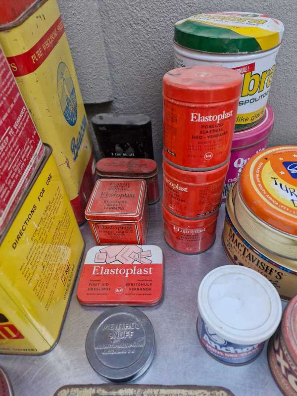 Elastoplater Tins x5