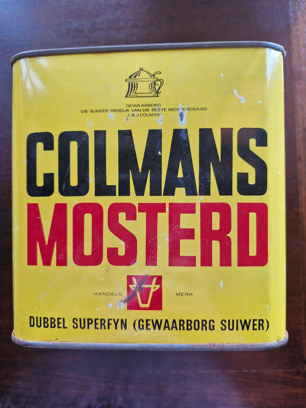 Mustard Tin
