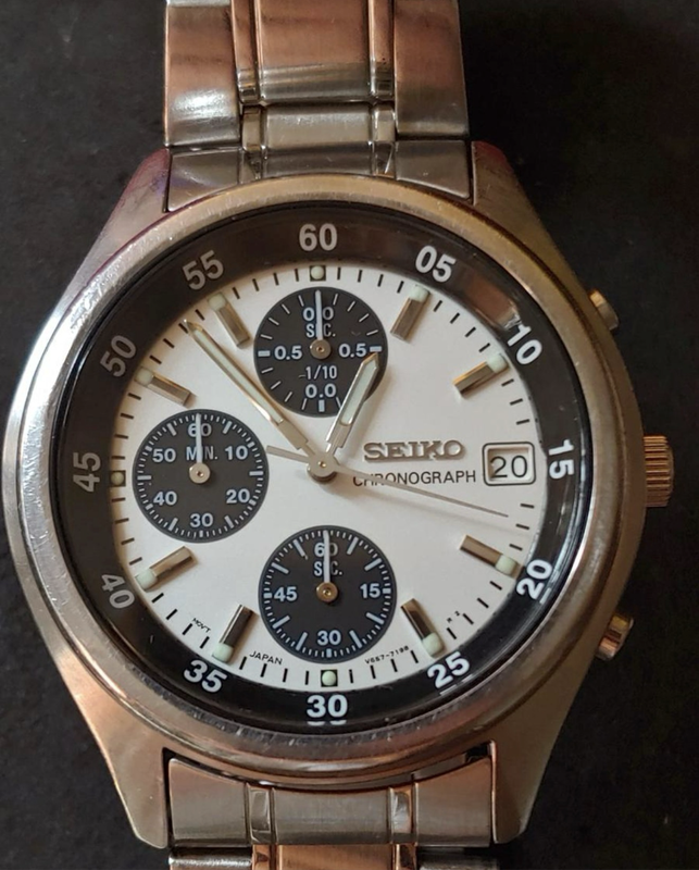 Seiko Panda - V657-7100