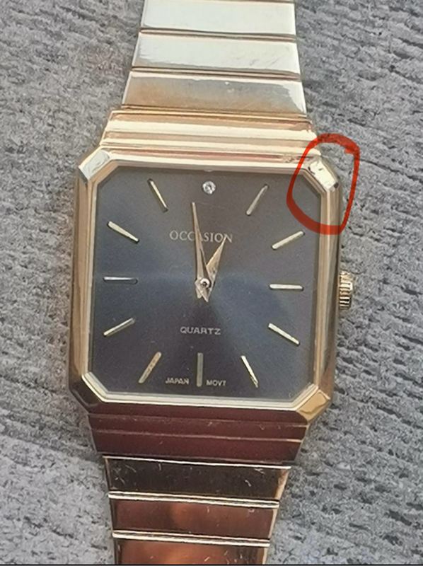 MENS VINTAGE OCCASION GOLD PLATED WATCH IN EXCELLENT WORKING CONDITION