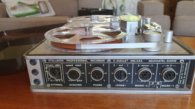 Stellavox SP7 Professional Reel to Reel Portable Tape Recorder