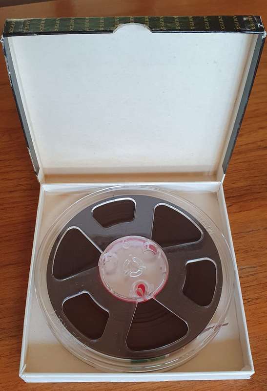Ampex Reel to Reel tapes, new and unused, for Stellavox and other Reel to Reel tape recorders.