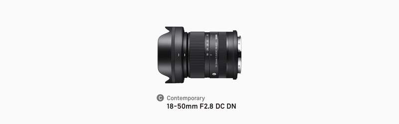 Sigma 18-50mm F2.8 DC DN - Contemporary Lens (Canon RF Mount)
