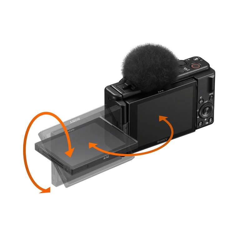 Sony Vlog camera ZV-1F - Black