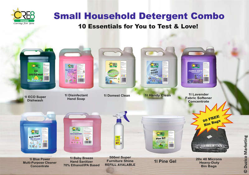 Try Our Top-Selling Detergents: 10-Item Combo Deal!