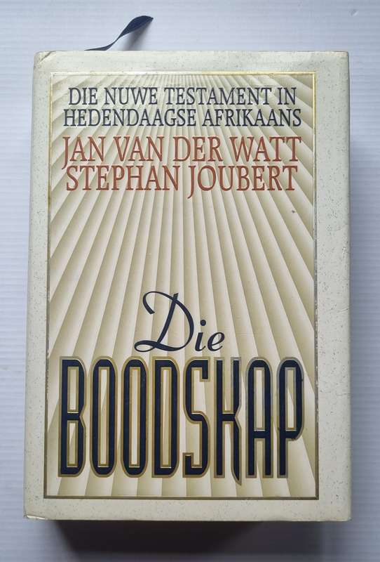 Die Boodskap - Jan Van Der Walt