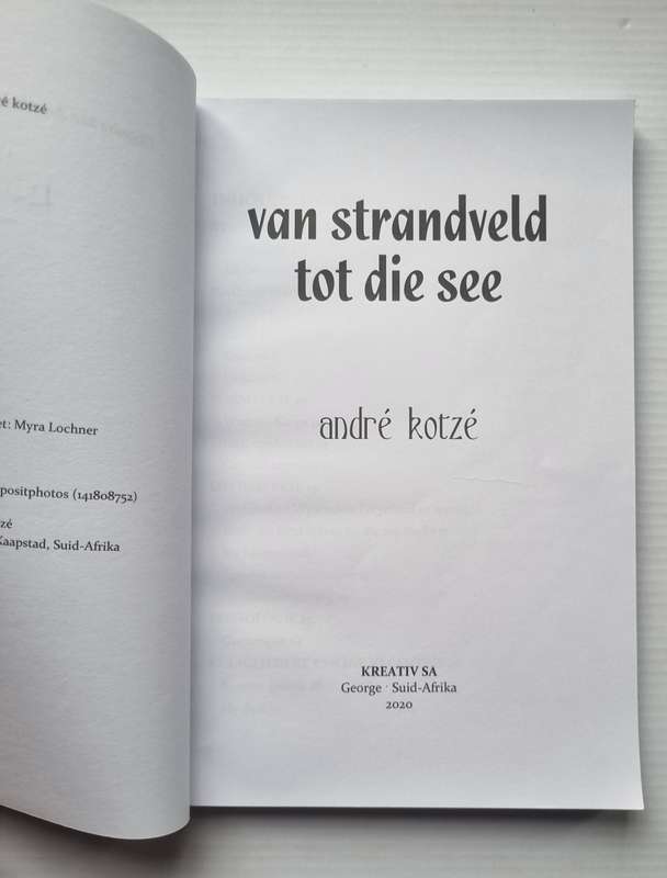 Van Strand veld tot die see - Andre Kotze