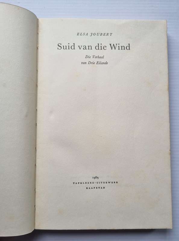 Suid van die Wind - Elsa Joubert