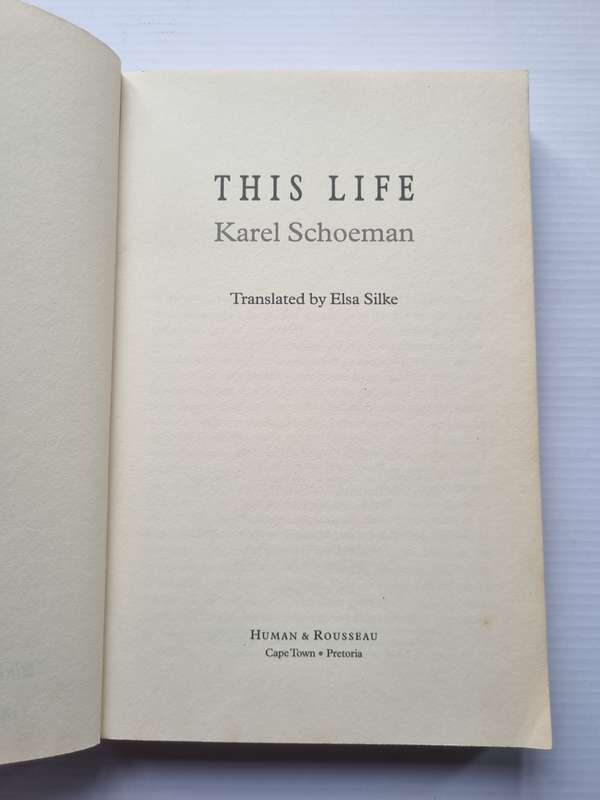 This Life - Karel Schoeman