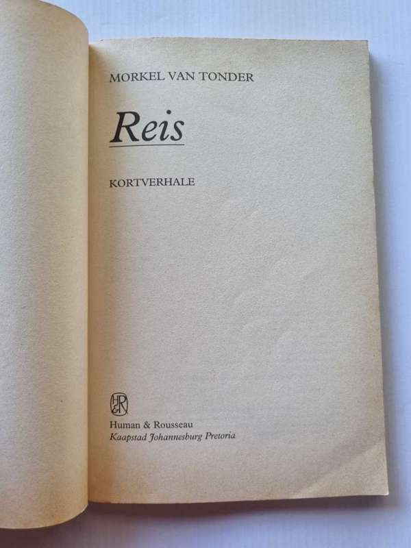 Reis - Morkel Van Tonder