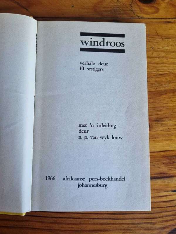Windroos - verhale deur 10 sestigers
