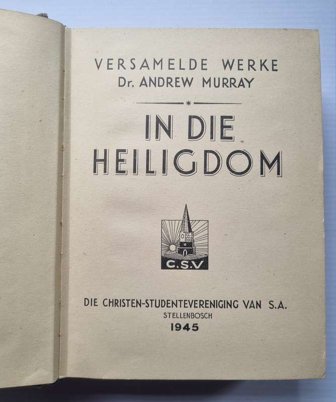 Versamelse Werke  Deel IX - DR Andrew Murry