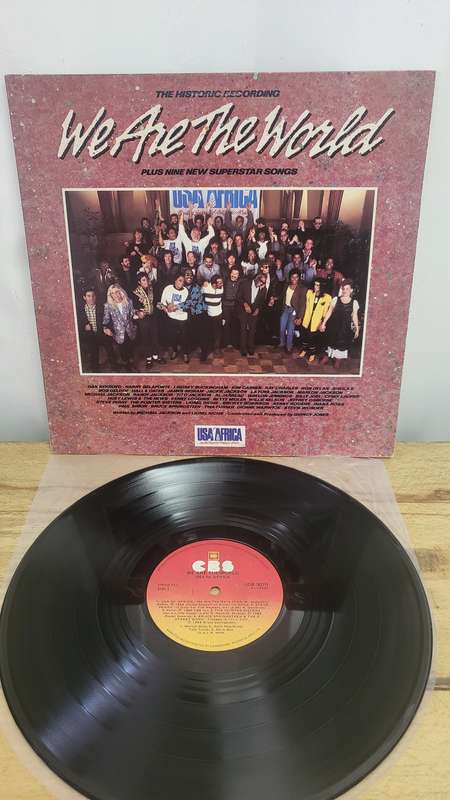USA for AFRIKA- We are the World LP