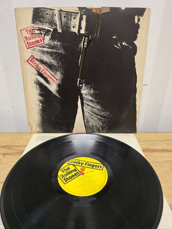 The Rolling Stones- Sticky Fingers METAL ZIP LP