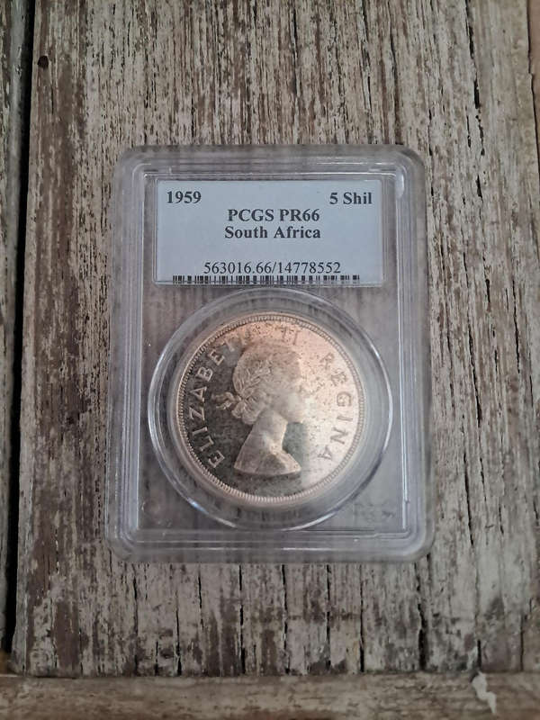 1959 5 Shillings.