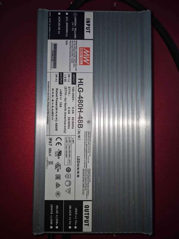 KingBrite 480W  Samsung LM301H + Epistar LED Quantum Grow Light