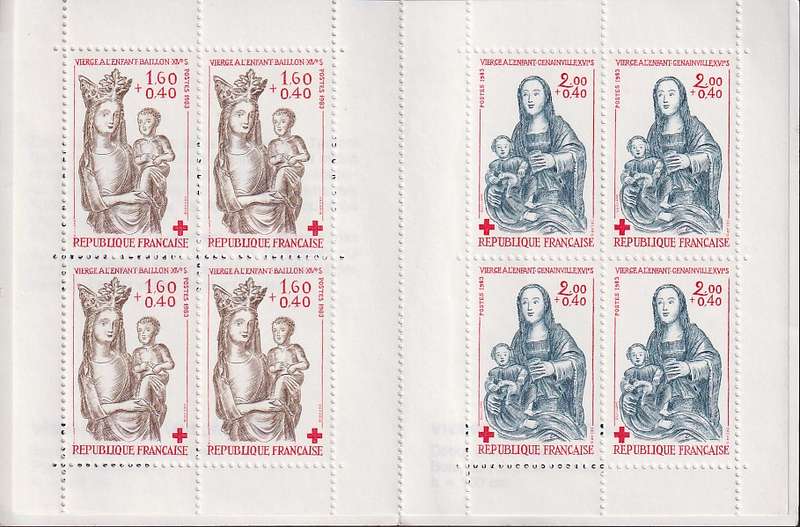 FRANCE - 1983 Red Cross issue booklet (MNH)