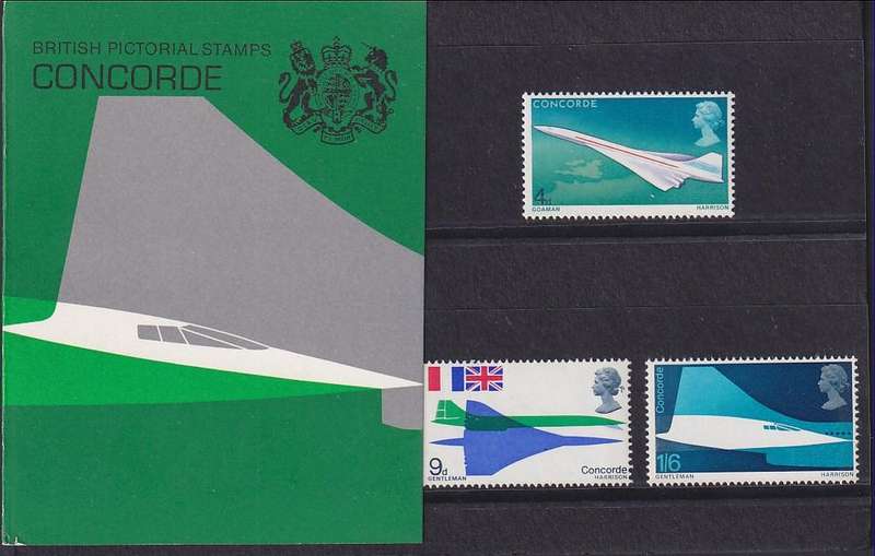 GB 1969 First Flight of the Concorde presentation pack no. 6