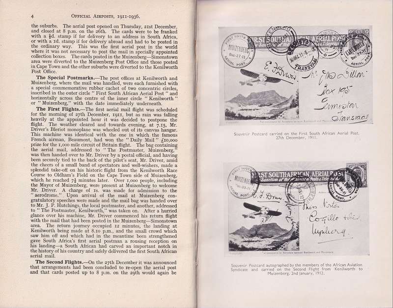 The Airposts of South Africa by L.A. Wyndham