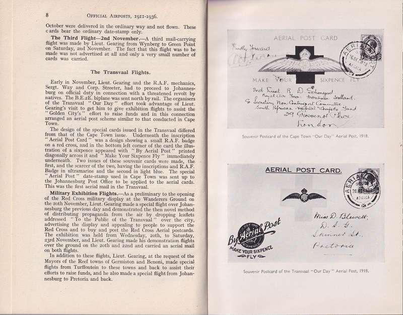 The Airposts of South Africa by L.A. Wyndham