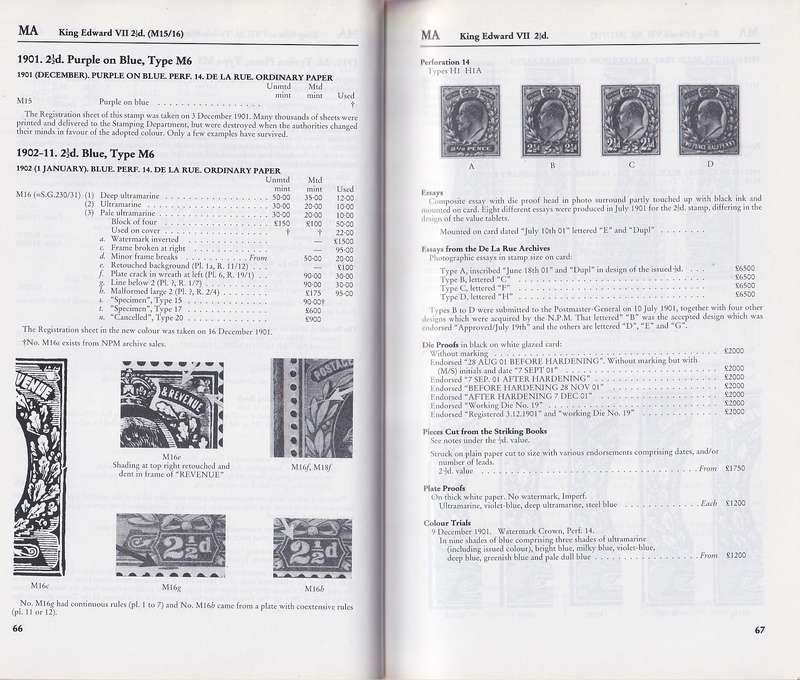 Stanley Gibbons GB KE VII to KG VI Specialized Stamp Catalogue 12th edition (2005)